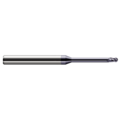 Harvey Tool Miniature End Mill - Ball - Long Reach, Stub Flute, 0.0200" 966020-C3